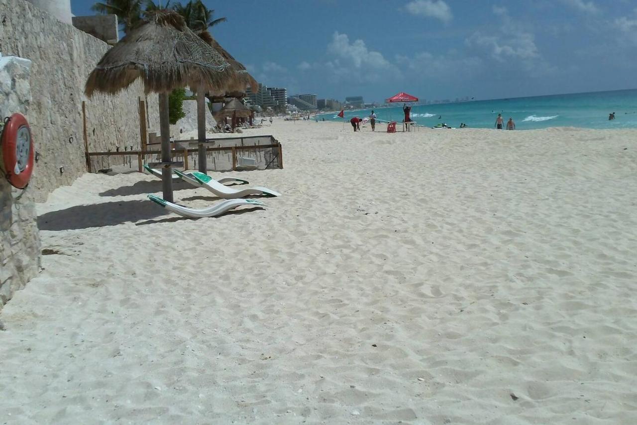 Ocean Front Suite, Balcony, Kitchen. Cancún Eksteriør billede